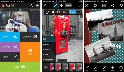PicsArt-iphone-app